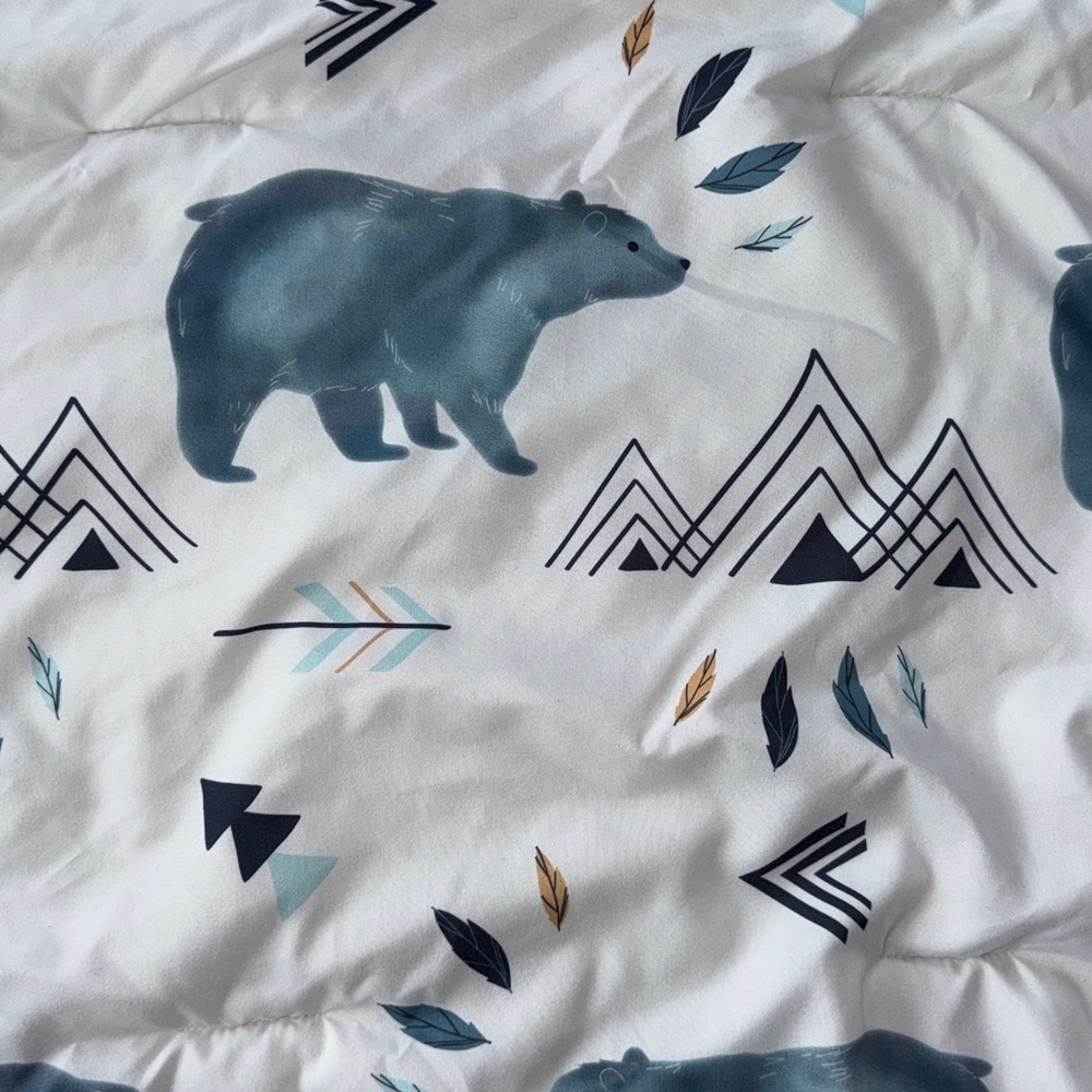 Sweet Jojo Tummy Time Blanket - Picture 3 of 4